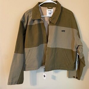 Vans Two-Tone Olive and Khaki Jacket